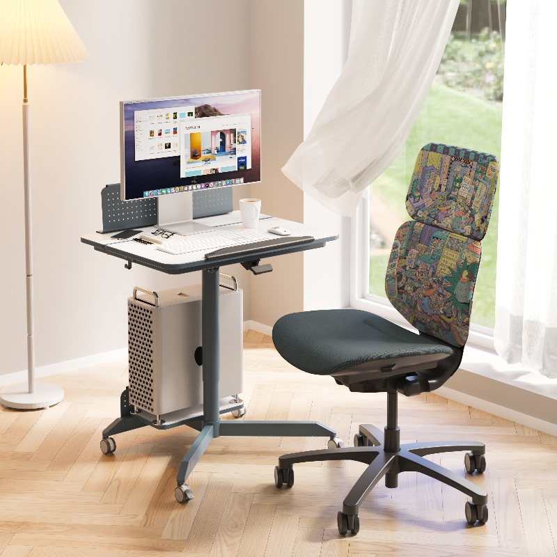 ZUOWE Medium Back Mesh Study Chair for Work from Home