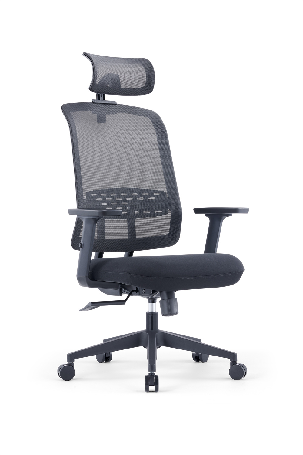 ZUOWE Ergonomic Executive office chair Cervical curve headrest design