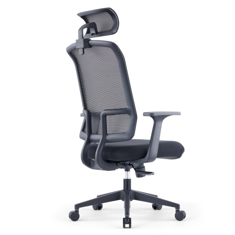 ZUOWE Ergonomic Executive Office Chair Cervical Curve Headrest Design Adjustable Desk Chair